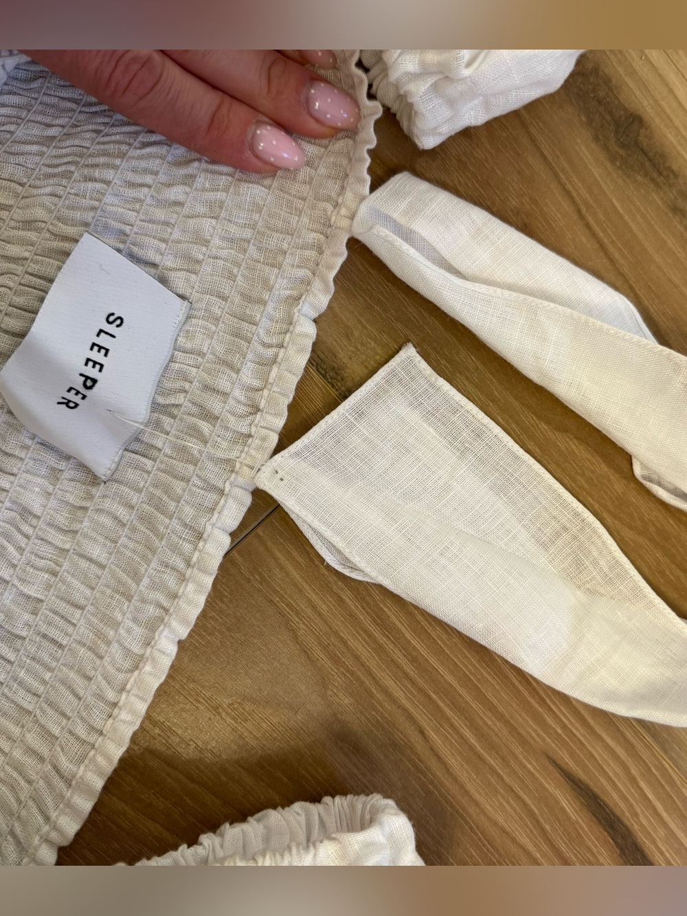 Sleeper Atlanta Linen Dress - Picture 3 of 3